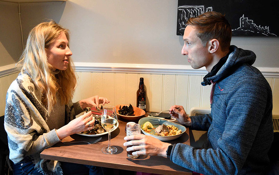 Enjoy Great Service and Food at Sea Breezes Portree Seafood Restaurant