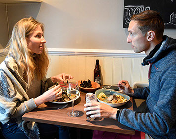 Enjoy Great Service and Food at Sea Breezes Portree Seafood Restaurant