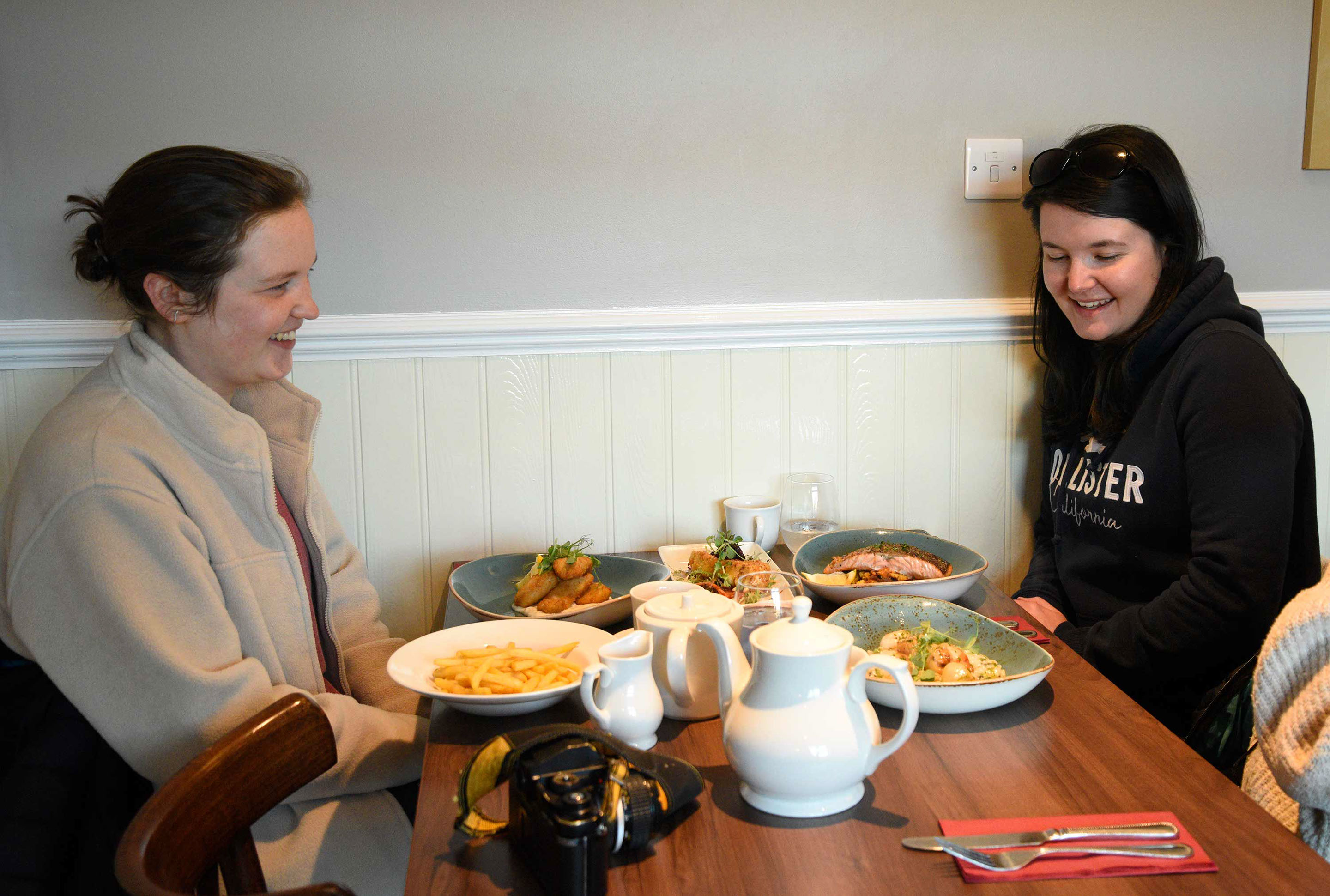 Great Food and Drink at our Portree Seafood Restaurant