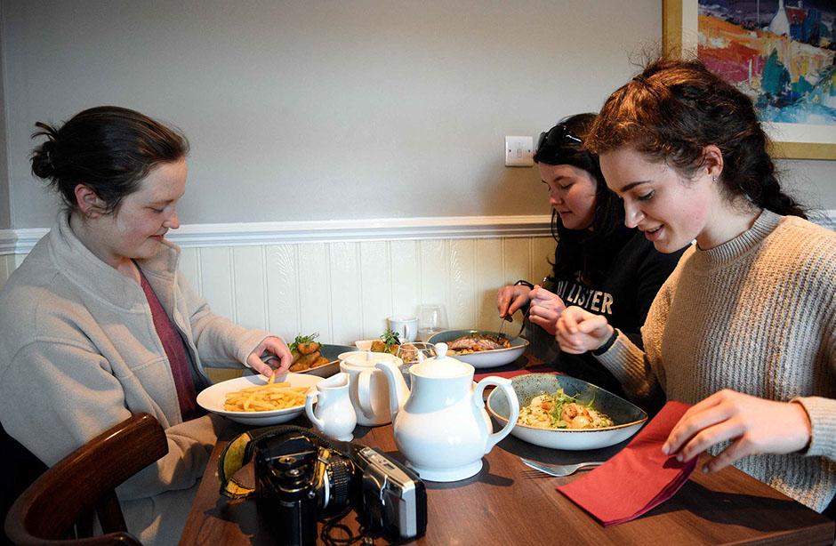 Sea Breezes restaurant offers great fresh seafood at our Portree restaurant